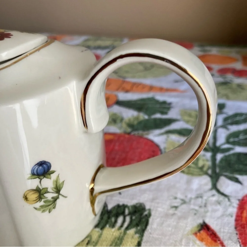 Vintage Arthur Wood floral teapot